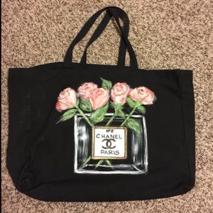 Hand painted tote
